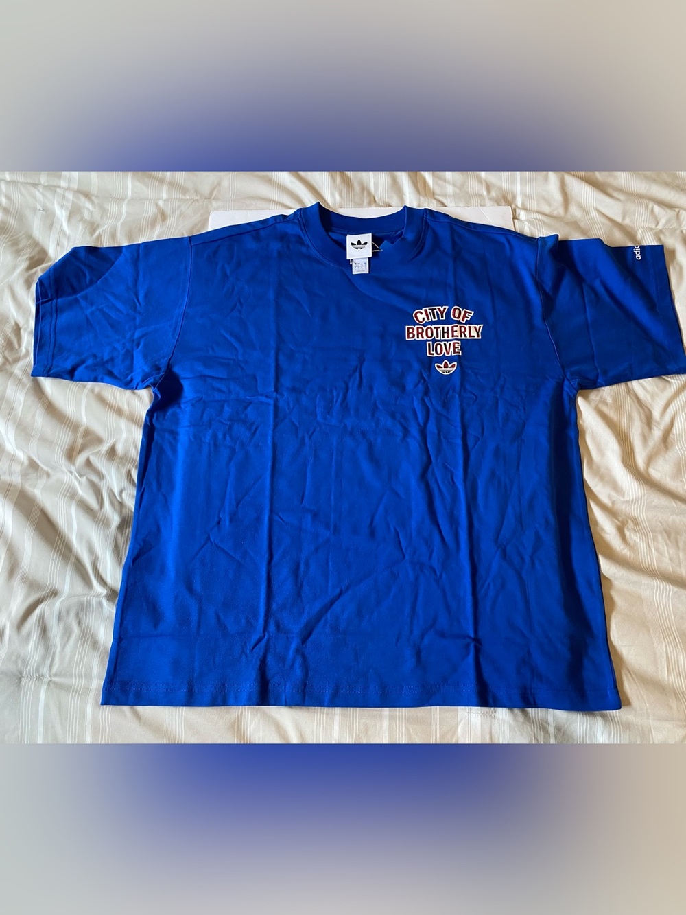 Adidas Originals Philidelphia Host City Graphic T Shirt Oversized Mens Lg New